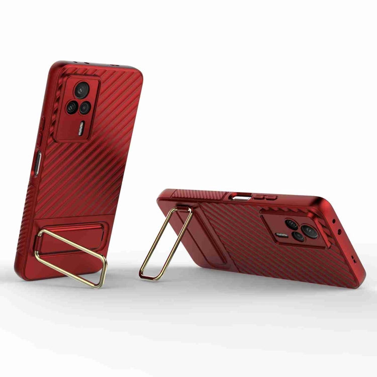 For Xiaomi Redmi K60E Wavy Textured Phone Case