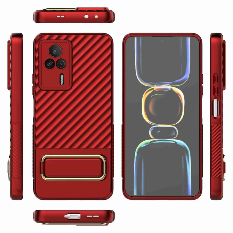 For Xiaomi Redmi K60E Wavy Textured Phone Case