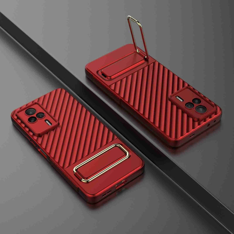 For Xiaomi Redmi K60E Wavy Textured Phone Case