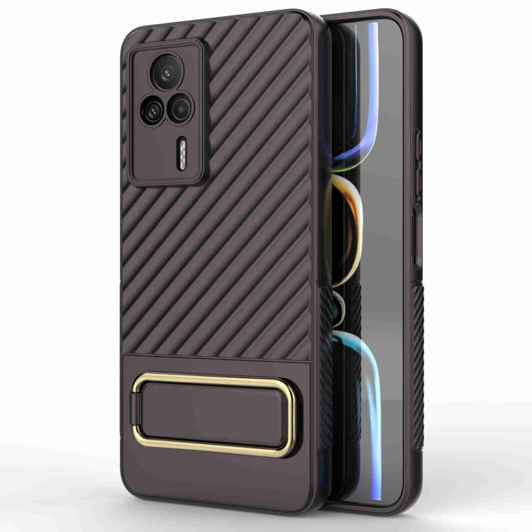 For Xiaomi Redmi K60E Wavy Textured Phone Case