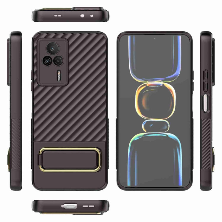 For Xiaomi Redmi K60E Wavy Textured Phone Case