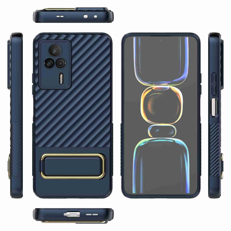 For Xiaomi Redmi K60E Wavy Textured Phone Case