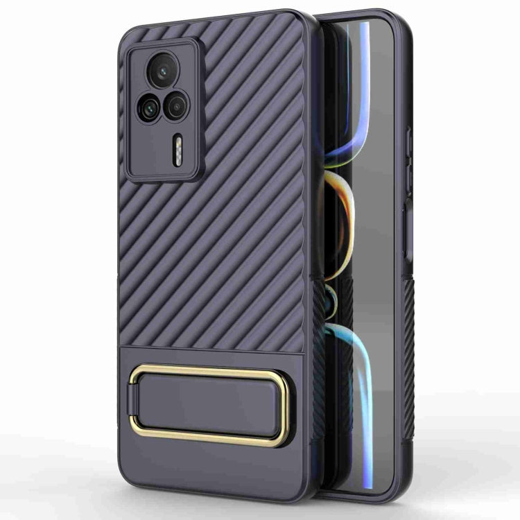 For Xiaomi Redmi K60E Wavy Textured Phone Case