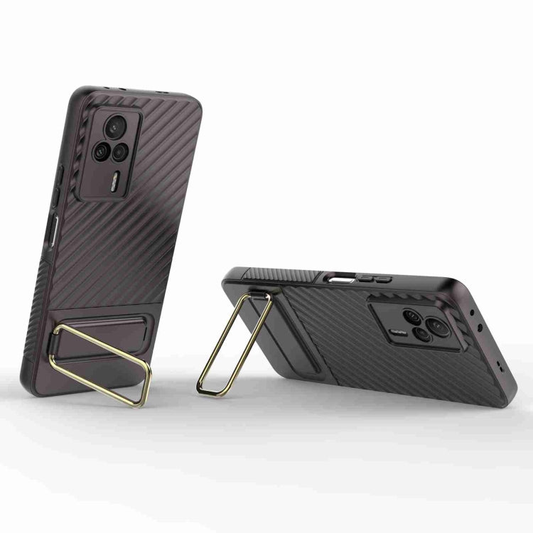 For Xiaomi Redmi K60E Wavy Textured Phone Case