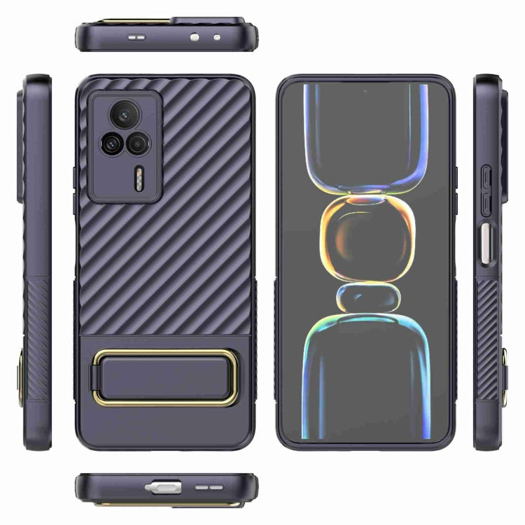 For Xiaomi Redmi K60E Wavy Textured Phone Case