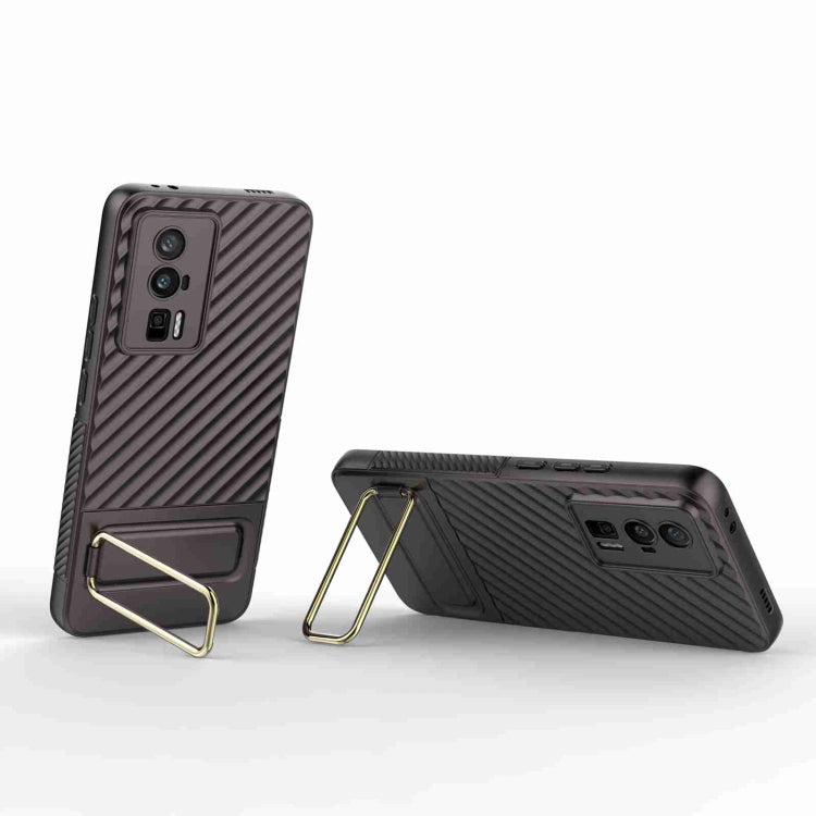 For Xiaomi Redmi K60 Wavy Textured Phone Case