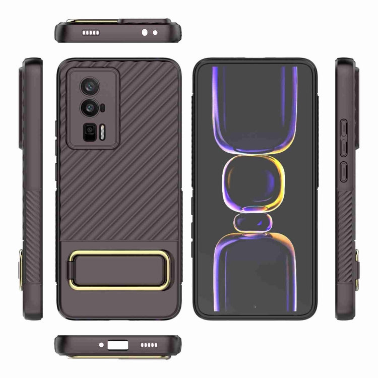 For Xiaomi Redmi K60 Wavy Textured Phone Case