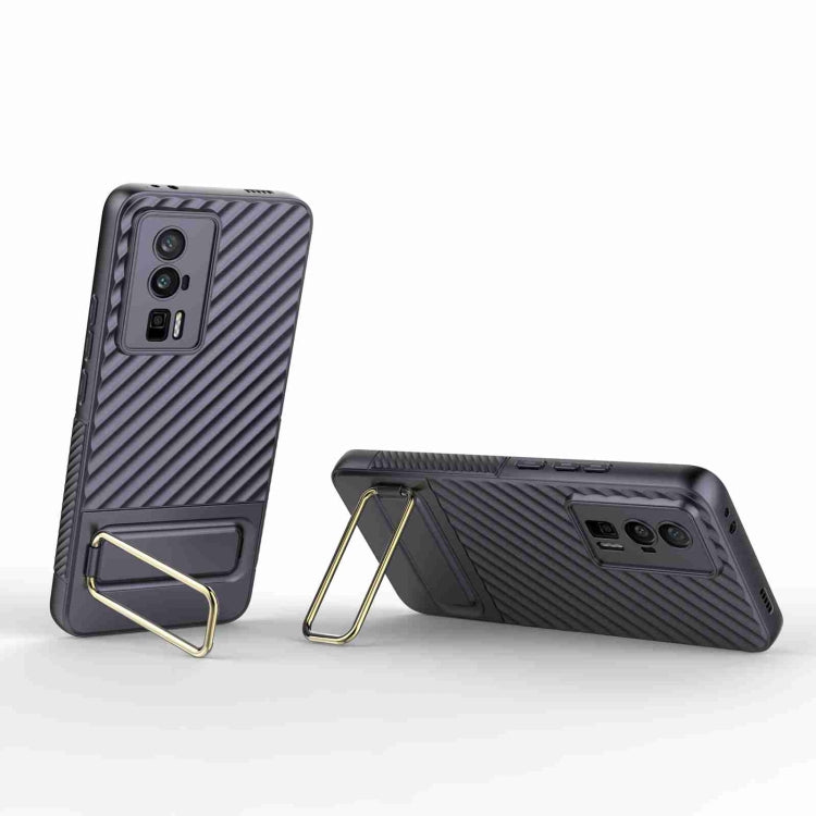 For Xiaomi Redmi K60 Wavy Textured Phone Case