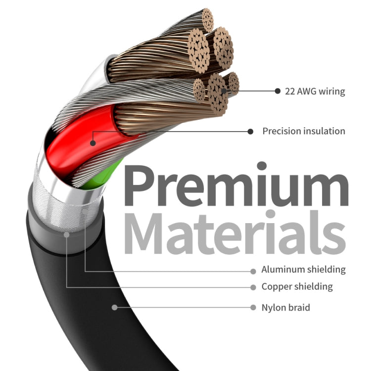 6m USB / Type-C to USB-C / Type-C Elbow 5Gbps 60W USB3.1 Gen1 Fast Charging Data-sync Cable