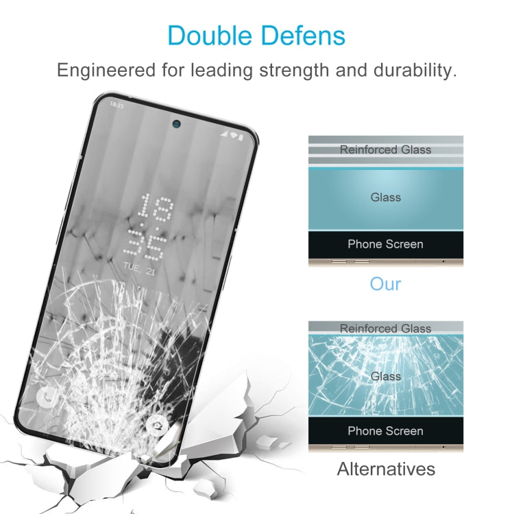 For Nothing Phone 2 50pcs 0.26mm 9H 2.5D Tempered Glass Film