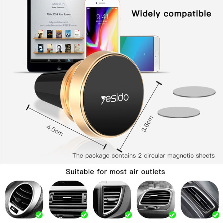 Yesido C57 Car Air Vent Magnetic Phone Holder