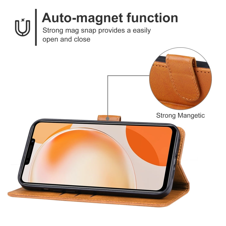 For Huawei Enjoy 60z Leather Phone Case