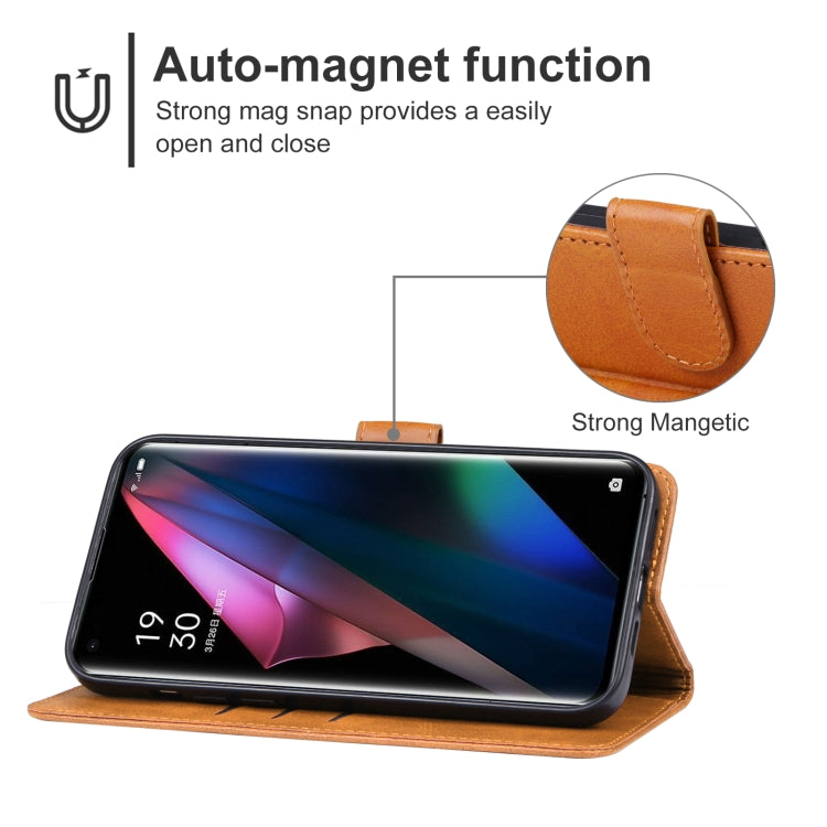 For OPPO Find X8 Pro Leather Phone Case