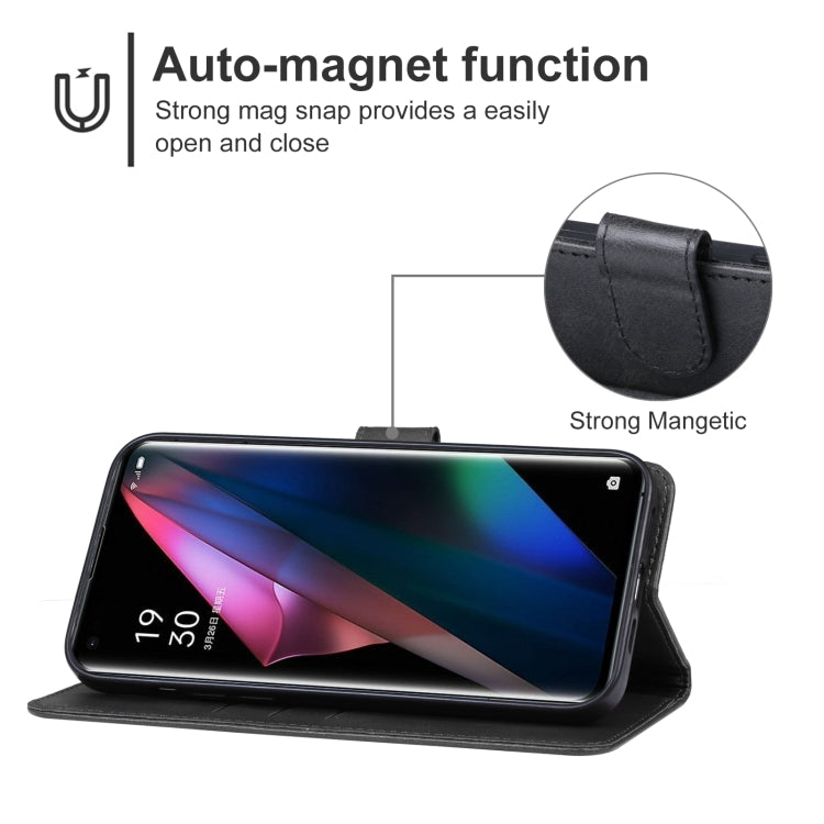 For OPPO Find X8 Pro Leather Phone Case