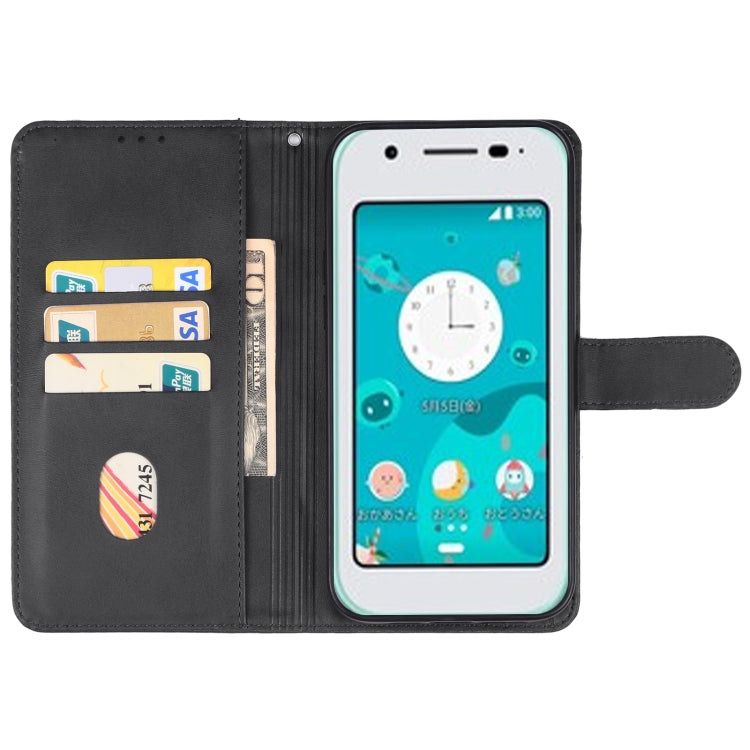 For Sharp Mamorino6 Leather Phone Case