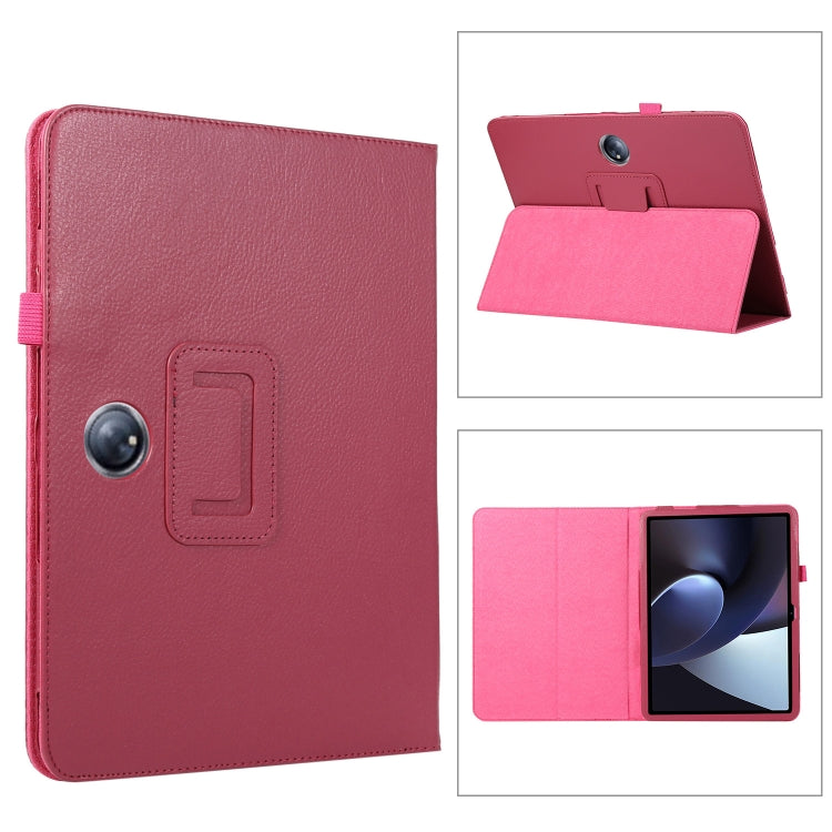For OPPO Pad 2 2023 Litchi Texture Leather Tablet Case