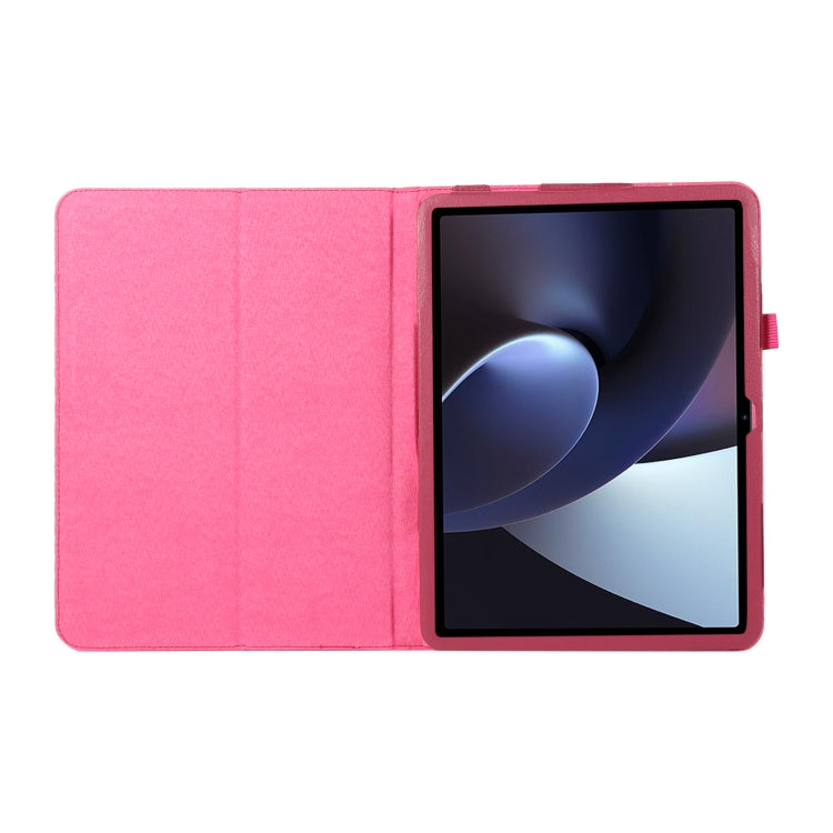 For OPPO Pad 2 2023 Litchi Texture Leather Tablet Case