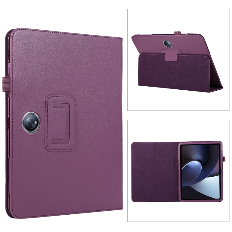 For OPPO Pad 2 2023 Litchi Texture Leather Tablet Case
