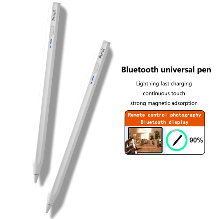 BP18-BL Type-C Universal Hexagonal Bluetooth Stylus Pen(White)