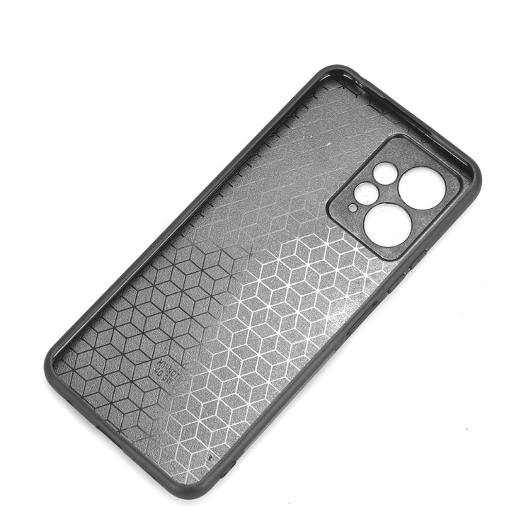 For Xiaomi Redmi Note 12 4G Global Sewing Cow Pattern Skin PC + PU + TPU Phone Case