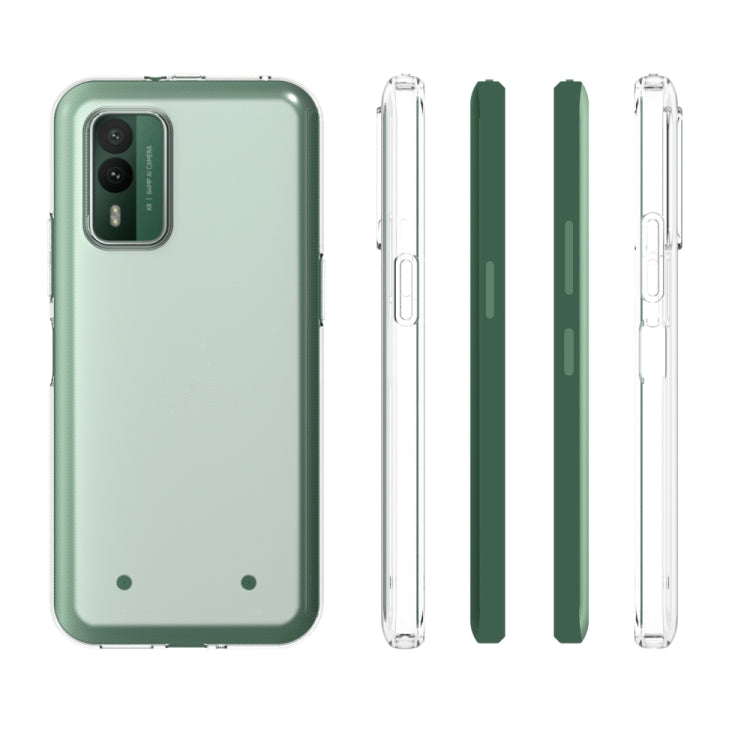 For Nokia XR21 5G Waterproof Texture TPU Phone Case(Transparent)