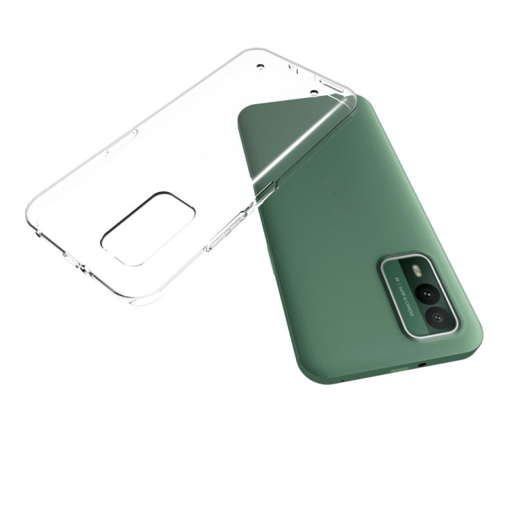 For Nokia XR21 5G Waterproof Texture TPU Phone Case(Transparent)