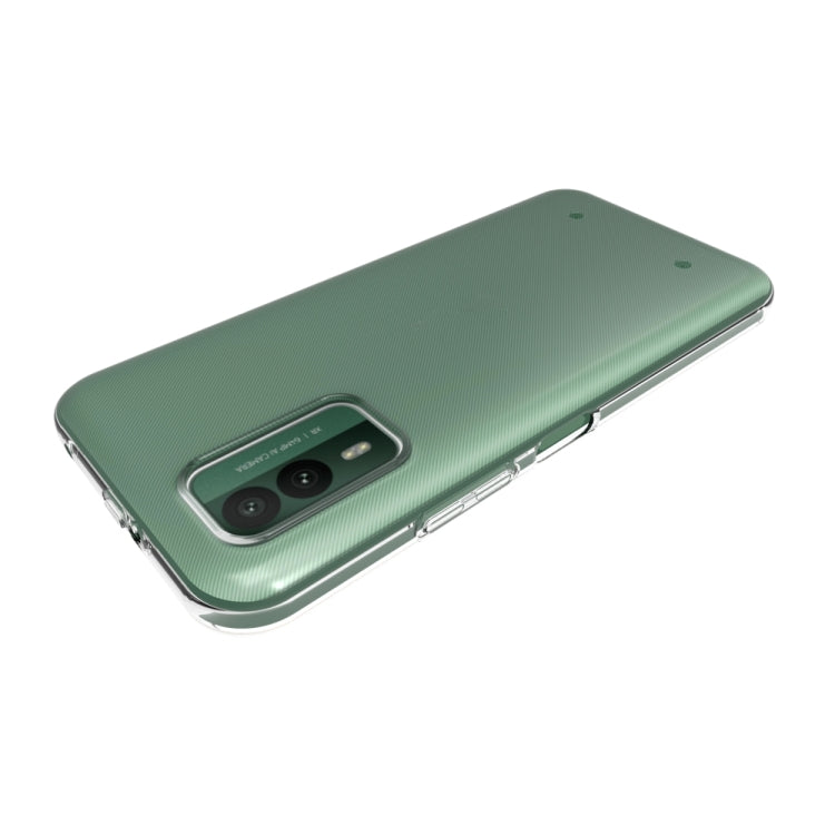 For Nokia XR21 5G Waterproof Texture TPU Phone Case(Transparent)