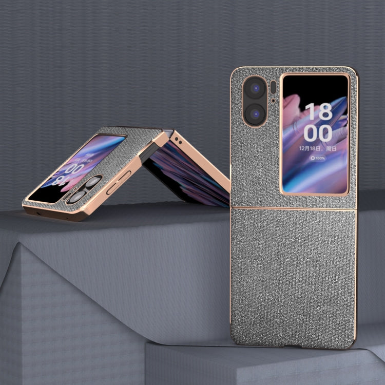 For OPPO Find N2 Flip Nano Plating Diamond Phone Case