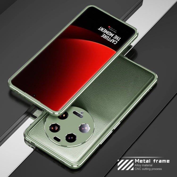 For Xiaomi 13 Ultra LK Aurora Metal Phone Frame with Lens Cover