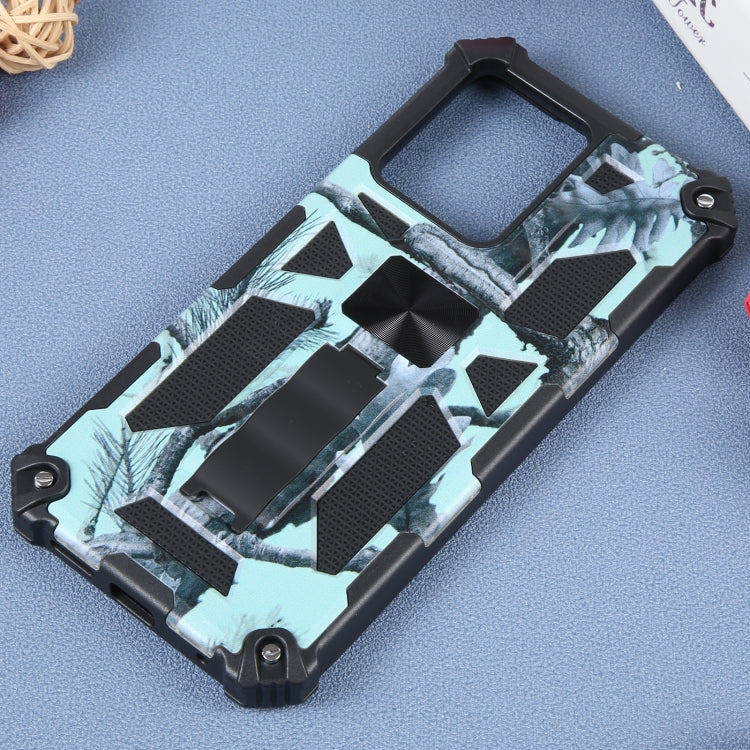 For Xiaomi Redmi Note 12 4G Camouflage Armor Kickstand TPU + PC Magnetic Phone Case