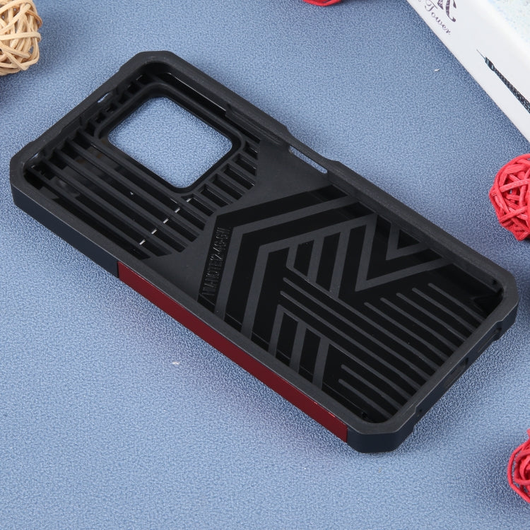 For Xiaomi Redmi Note 12 4G Camera Shield Card Slot PC+TPU Phone Case