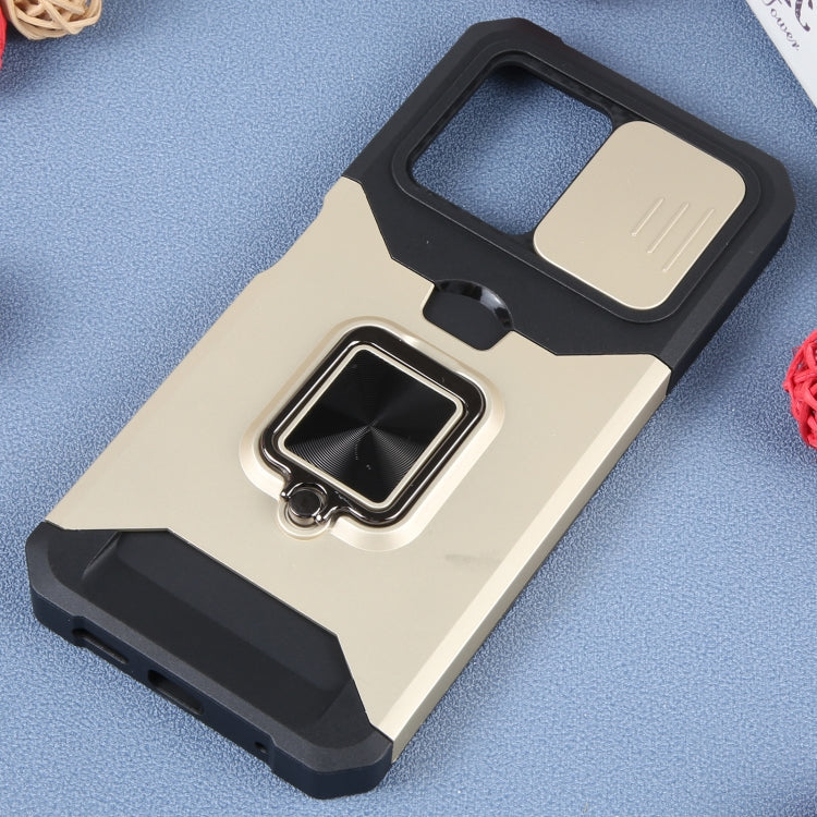 For Xiaomi Redmi Note 12 4G Camera Shield Card Slot PC+TPU Phone Case