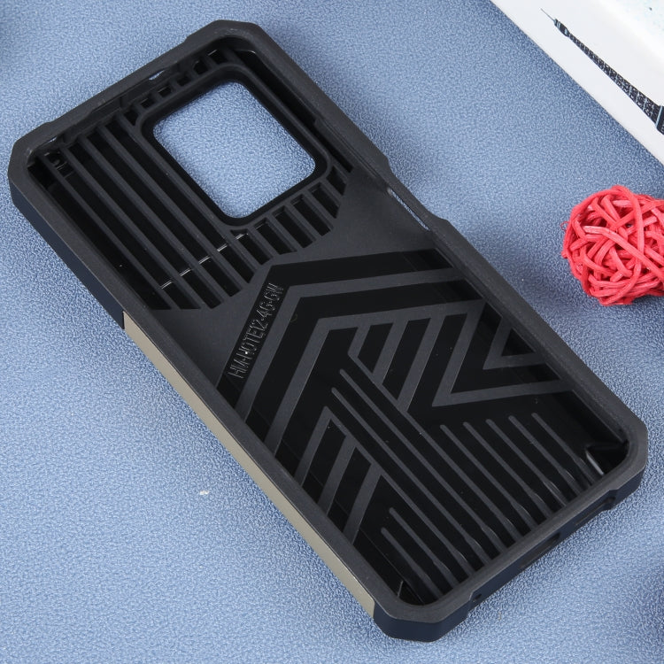 For Xiaomi Redmi Note 12 4G Camera Shield Card Slot PC+TPU Phone Case