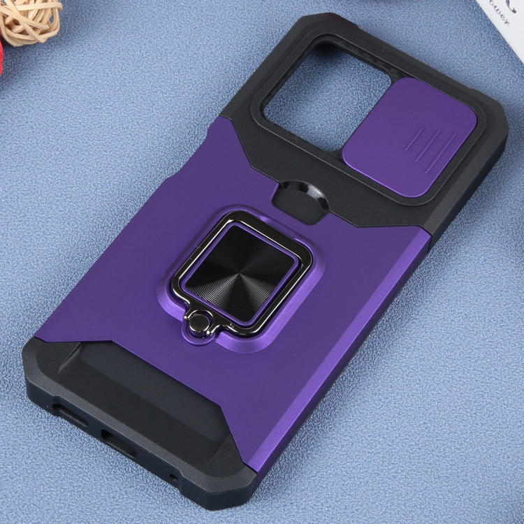 For Xiaomi Redmi Note 12 4G Camera Shield Card Slot PC+TPU Phone Case