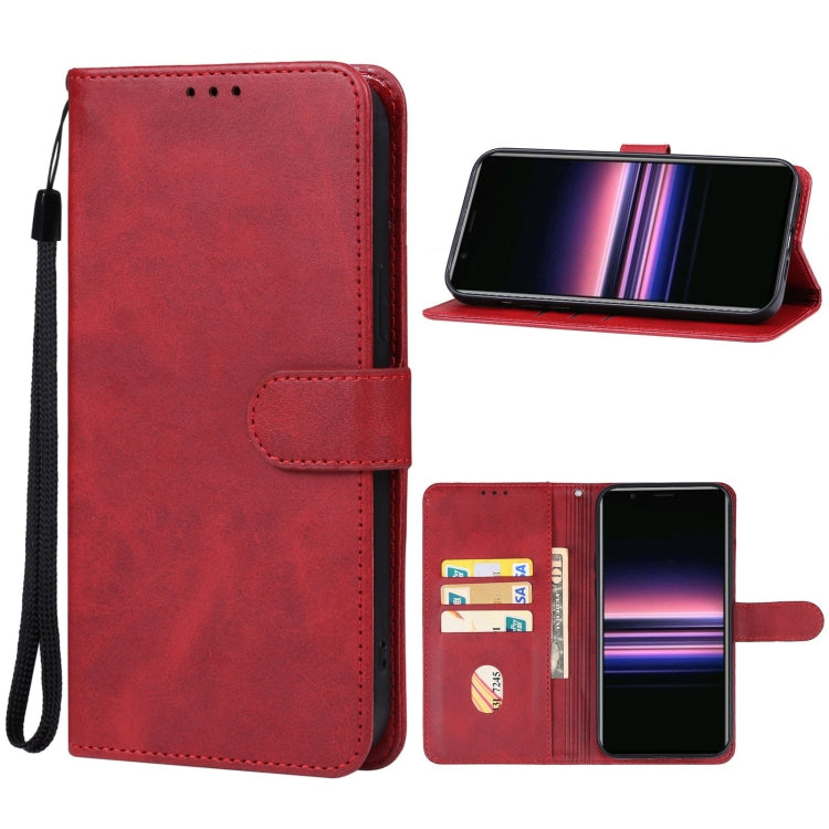 For Sony Xperia 5 V Leather Phone Case