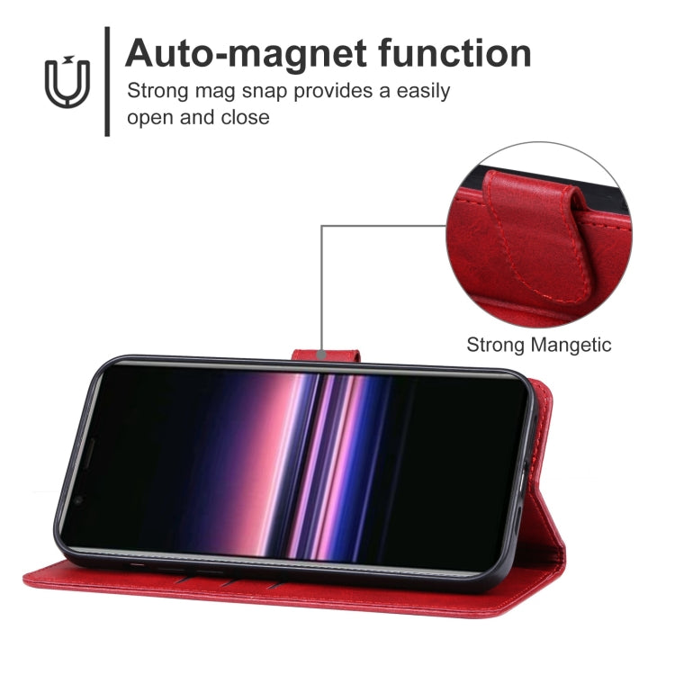 For Sony Xperia 5 V Leather Phone Case