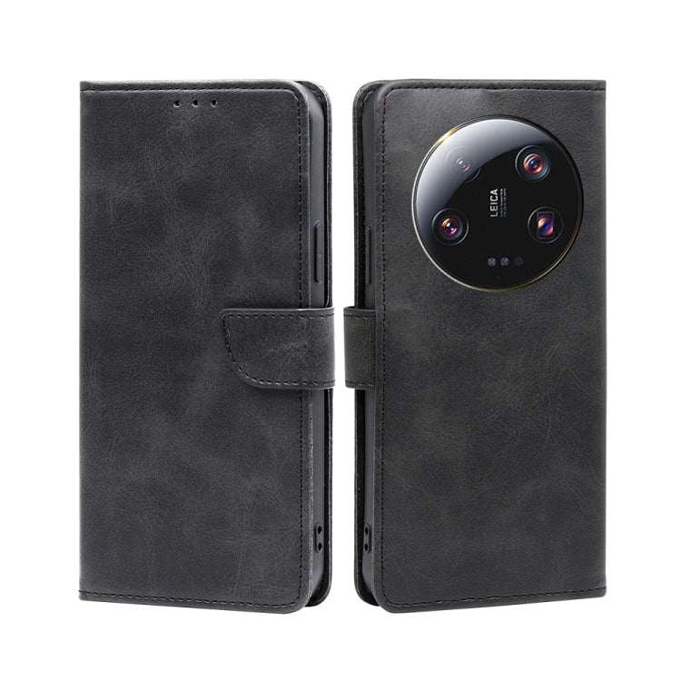 For Xiaomi 13 Ultra 5G Calf Texture Buckle Flip Leather Phone Case
