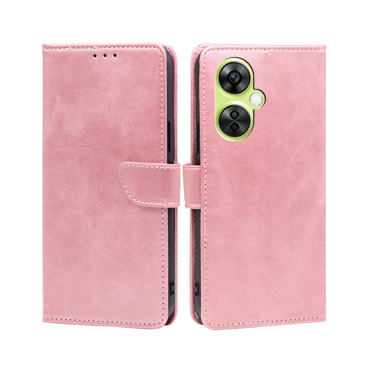 For OnePlus Nord CE 3 Lite 5G Calf Texture Buckle Flip Leather Phone Case