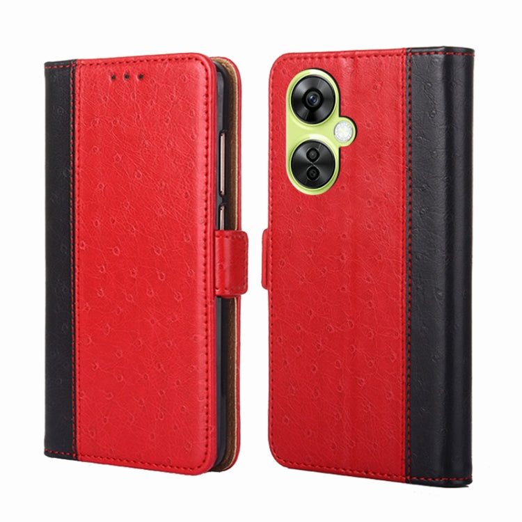 For OnePlus Nord CE 3 Lite 5G Ostrich Texture Horizontal Flip Leather Phone Case