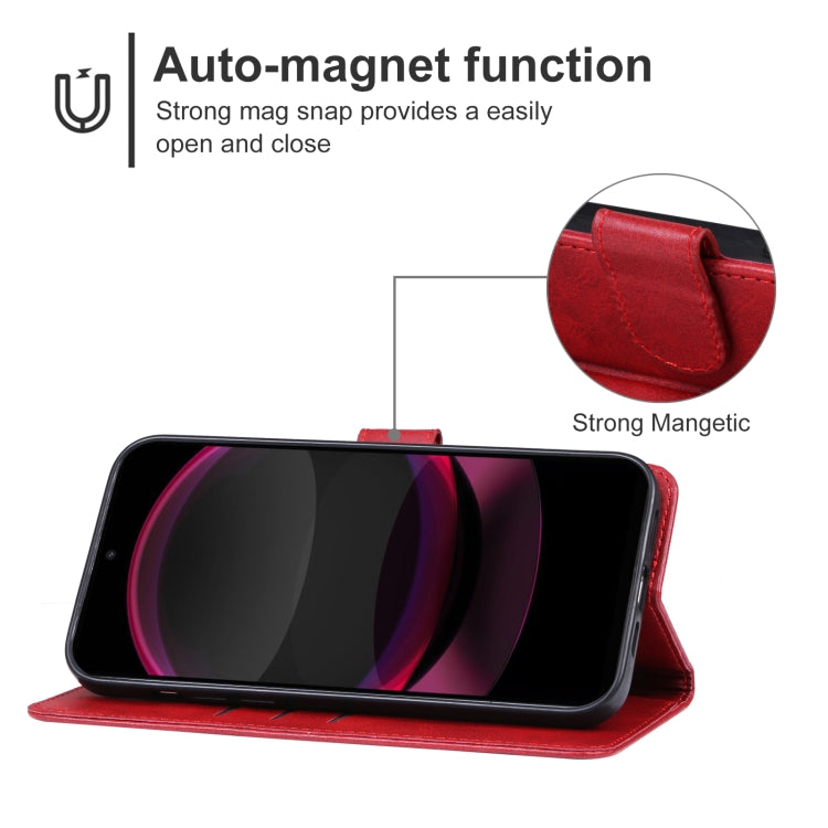 For Sharp Aquos R8 Pro Leather Phone Case