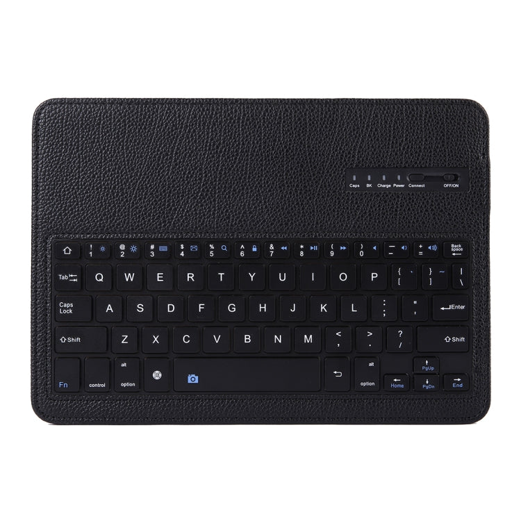 SA610 For Samsung Galaxy Tab S6 Lite 10.4 P610 & P615 (2020) / Tab S5e / T720 2 in 1 Detachable Bluetooth Keyboard + Litchi Texture Tablet Case with Stand & Pen Slot