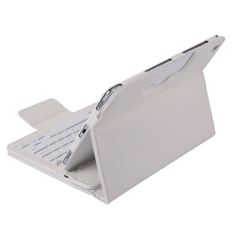 SA610 For Samsung Galaxy Tab S6 Lite 10.4 P610 & P615 (2020) / Tab S5e / T720 2 in 1 Detachable Bluetooth Keyboard + Litchi Texture Tablet Case with Stand & Pen Slot