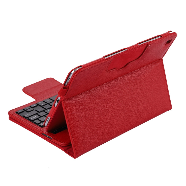 SA610 For Samsung Galaxy Tab S6 Lite 10.4 P610 & P615 (2020) / Tab S5e / T720 2 in 1 Detachable Bluetooth Keyboard + Litchi Texture Tablet Case with Stand & Pen Slot