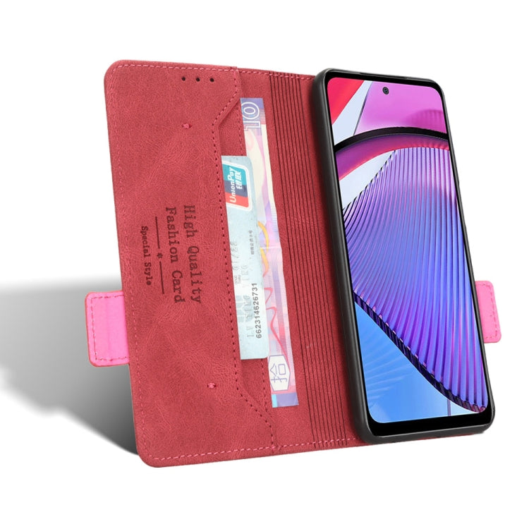 For Motorola Moto G Power 2023 / G Paly 2023 Magnetic Clasp Leather Phone Case