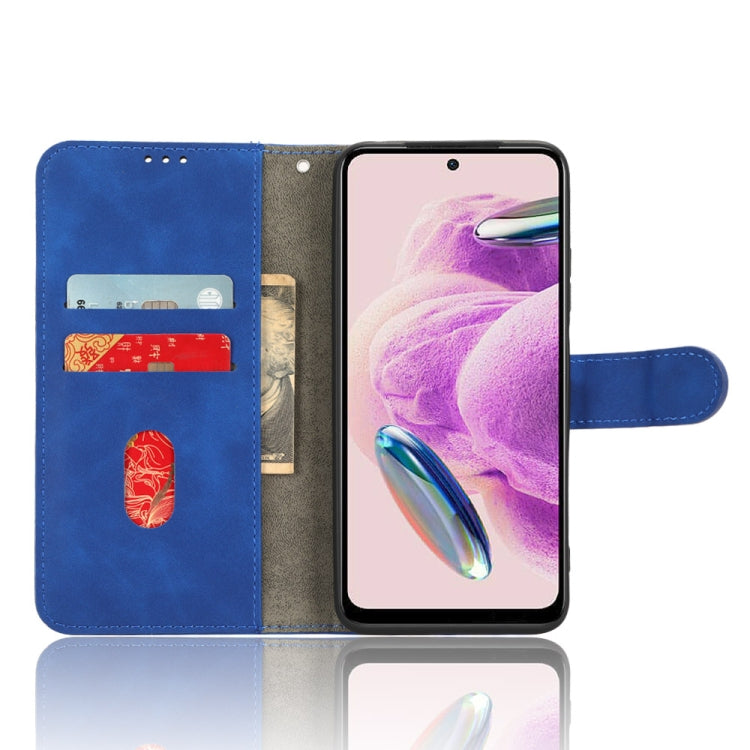 For Xiaomi Redmi Note 12S 4G Skin Feel Magnetic Flip Leather Phone Case