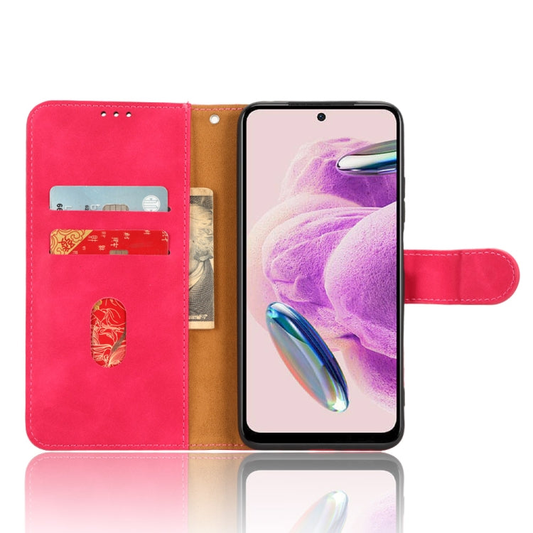 For Xiaomi Redmi Note 12S 4G Skin Feel Magnetic Flip Leather Phone Case