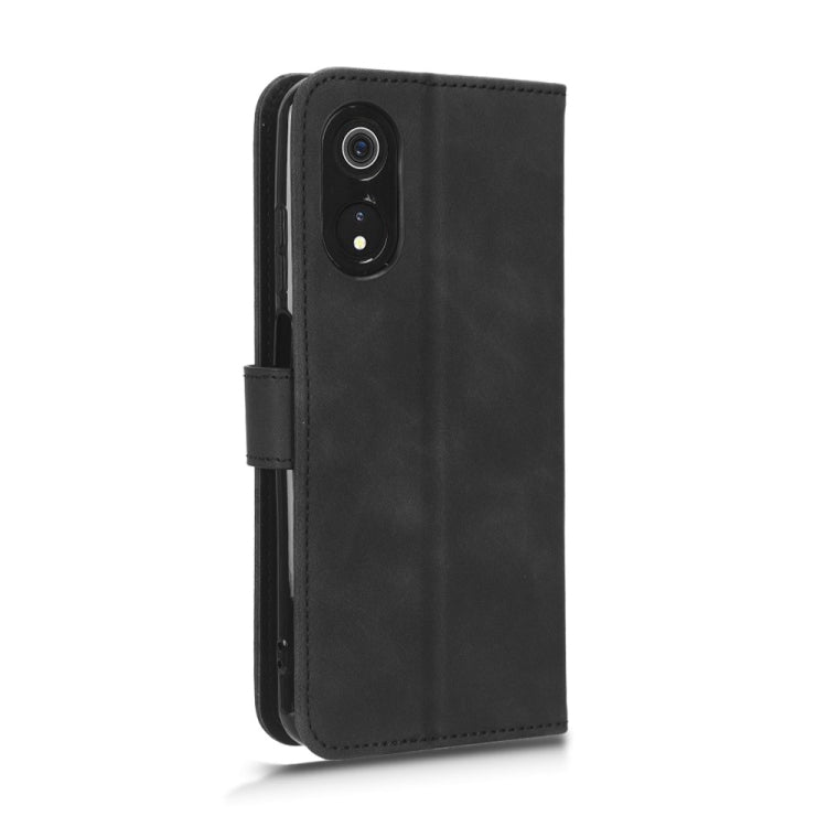 For CUBOT P60 Skin Feel Magnetic Flip Leather Phone Case