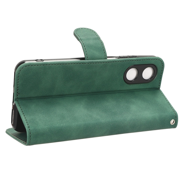 For CUBOT P60 Skin Feel Magnetic Flip Leather Phone Case