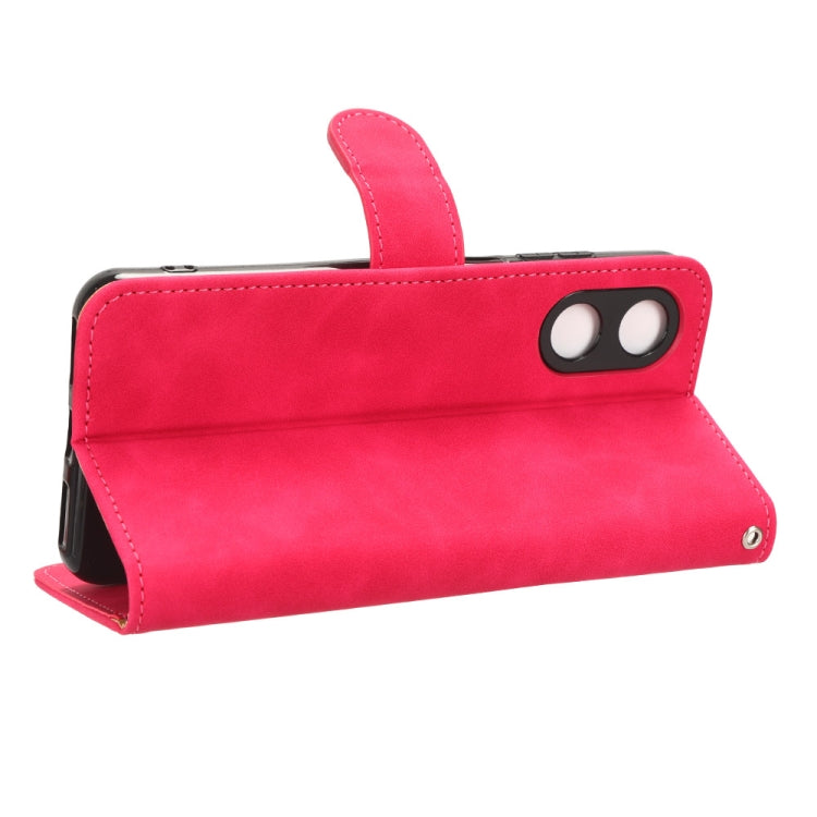 For CUBOT P60 Skin Feel Magnetic Flip Leather Phone Case