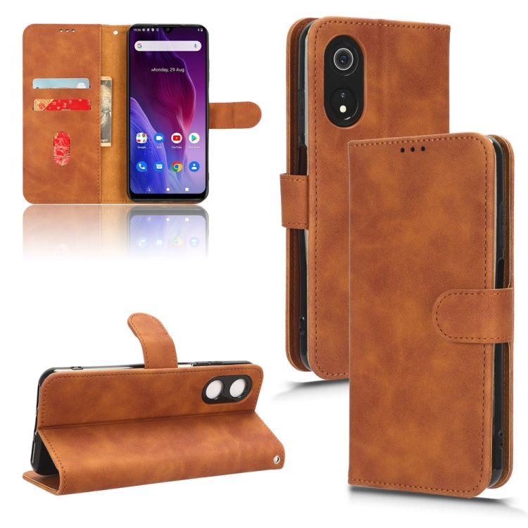 For CUBOT P60 Skin Feel Magnetic Flip Leather Phone Case